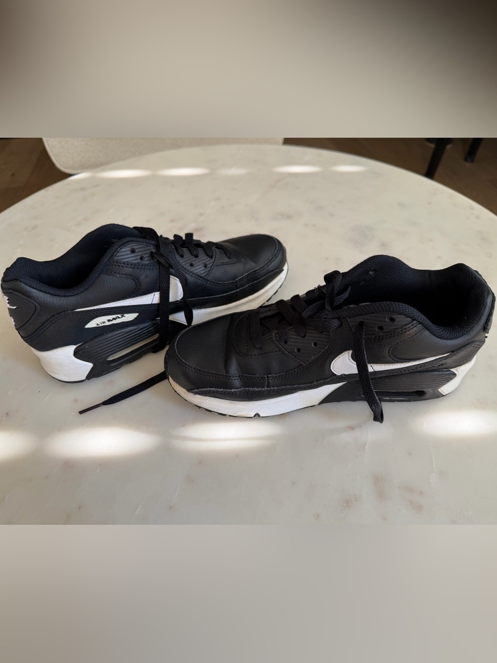Nike Black and White Men’s Athletic Sneakers